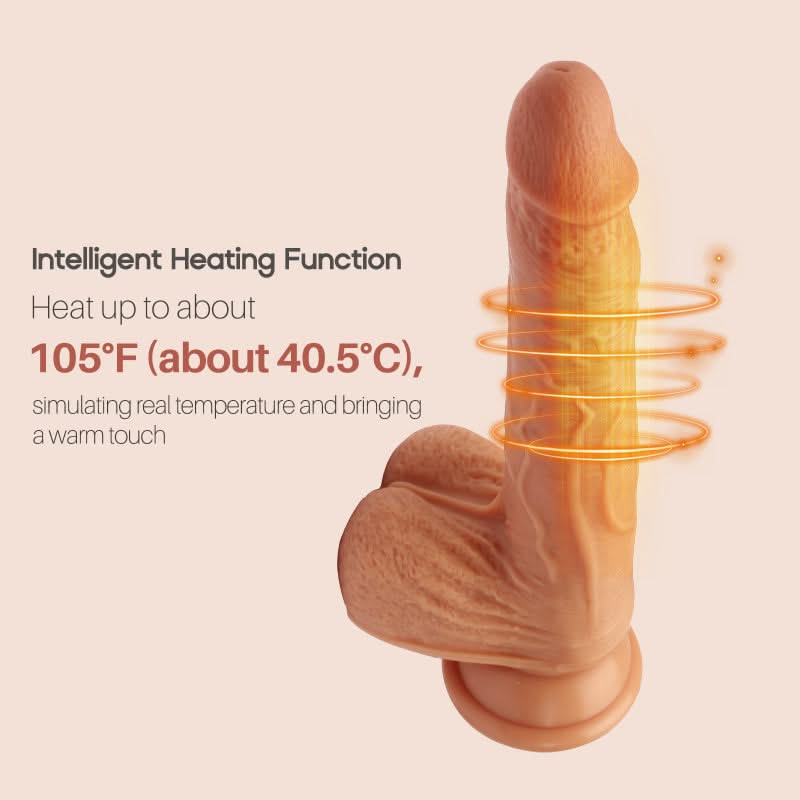 Big Boy 8" Vibrating Dildo