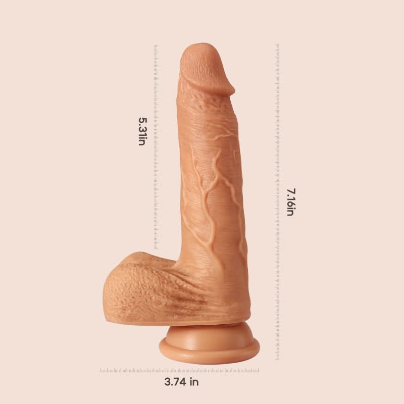 Bijou 8" Vibrating Dildo