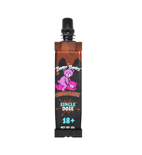 Boner Bears Edible Chocolate Liquid Pouch for Male Enhancement-15G