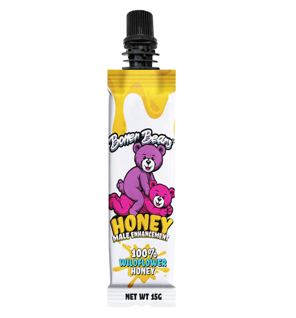 Boner Bears Edible Honey Liquid Pouch for Male Enhancement-15G